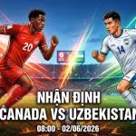 Nhận định soi kèo trận đấu bóng đá giữa Canada vs Uzbekistan chuẩn xác nhất